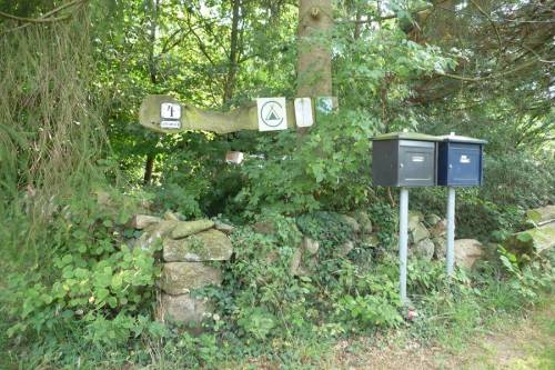 Die Einfahrt zum Lichtheideheim